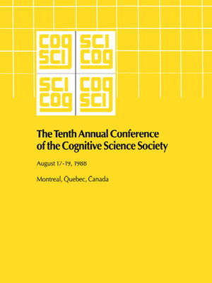 cover image of 10th Annual Conference Cognitive Science Society Pod